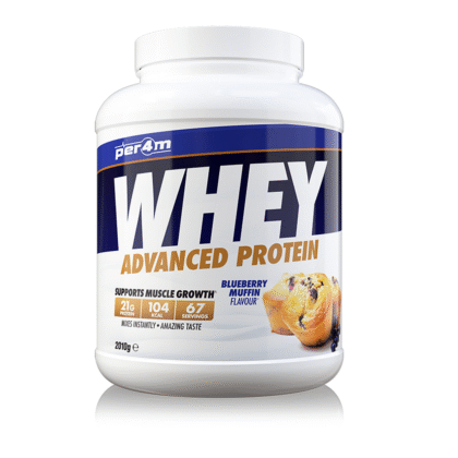 Per4m whey protein 2kg blueberry muffin