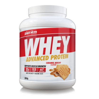 Per4m whey protein 2kg caramel biscuit