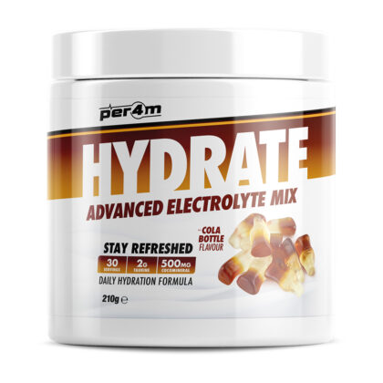 Per4m hydrate electolyte mix 210g cola bottle