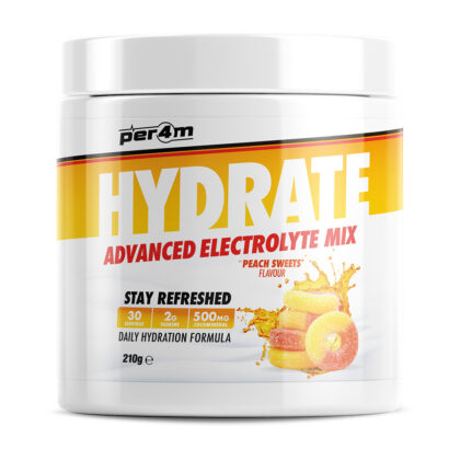 Per4m hydrate electolyte mix 210g peach sweets