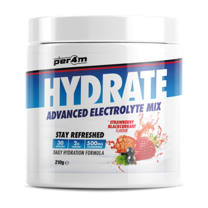 Per4m hydrate electrolyte mix 210g strawberry blackcurrant