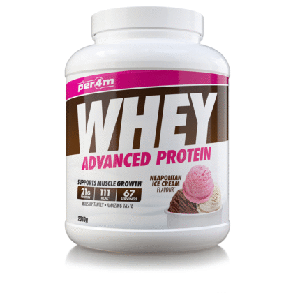 Per4m whey protein 2kg neapolitan ice cream