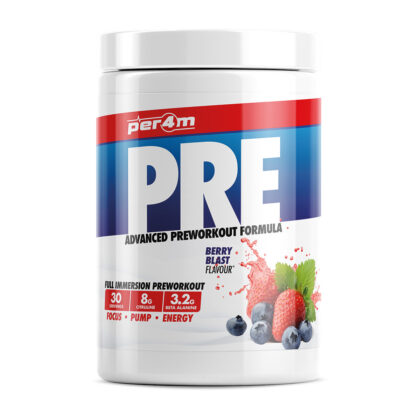 Per4m pre workout stim 570g berry blast