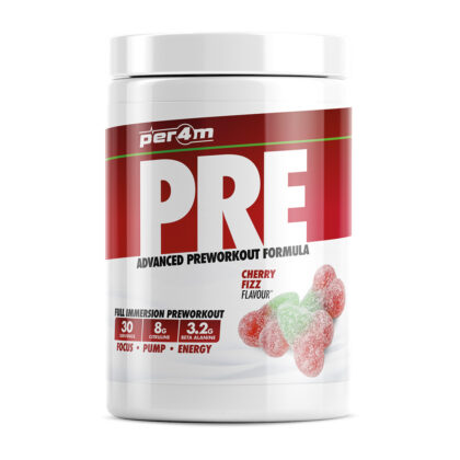 Per4m pre workout stim 570g cherry fizz