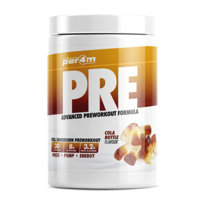 Per4m pre workout stim 570g cola bottle