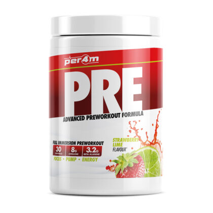 Per4m pre workout stim 570g strawberry lime