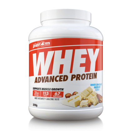 Per4m whey protein 2kg white chocolate hazelnut