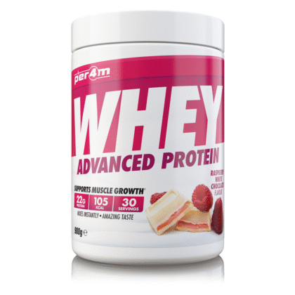 perm4 whey protein 900g raspberry white chocolate