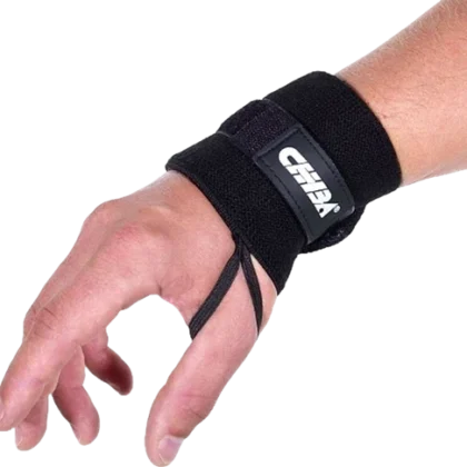 chiba wrist wraps black