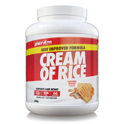 Per4m cream of rice 2kg caramel biscuit