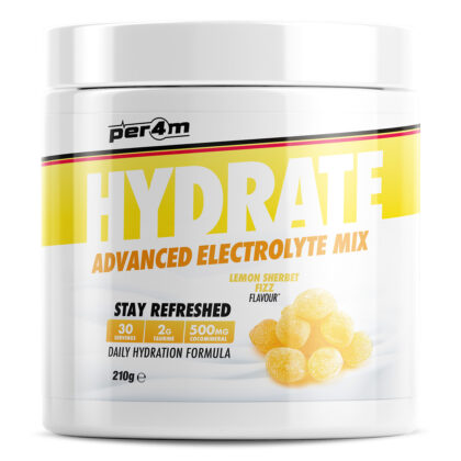 Per4m hydrate electrolyrte mix 210g lemon sherbet fizz