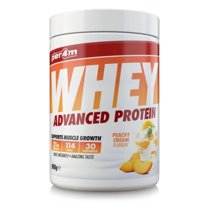 Per4m whey protein 900g peachy cream
