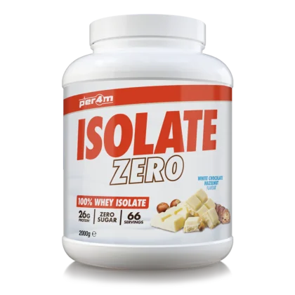 Per4m isolate zero 2kg white chocolate hazelnut