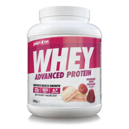 Per4m whey protein 2kg raspberry white chocolate