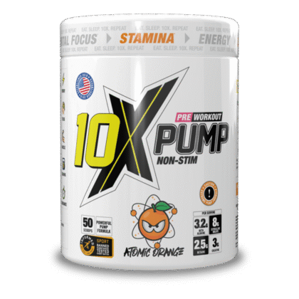 10X Pump Atomic orange
