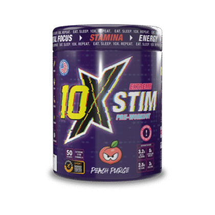 10X Stim Peach Purge