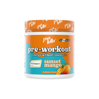 Pre Workout sunset mango 40 servings