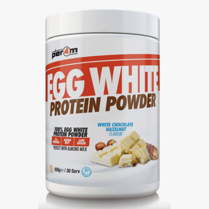 Egg white protein white chocolate hazelnut 900g