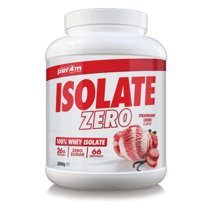 per4m isolate zero 2kg strawberry creme
