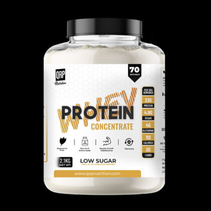QRP Whey Protein Concentrate White Chocolate & Strawberry 2.1kg