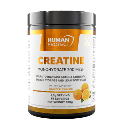 Human Protect Creatine Monohydrate 500g Orange