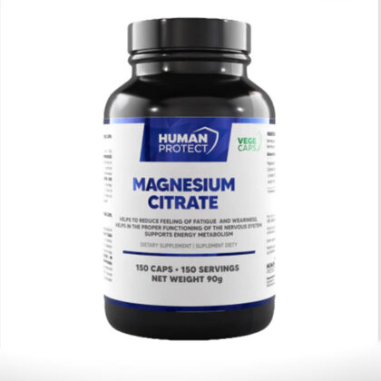 Human Protect Magnesium Citrate 500 mg 150 vege caps