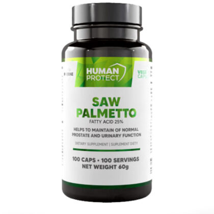 Human Protect saw palmetto 500mg caps