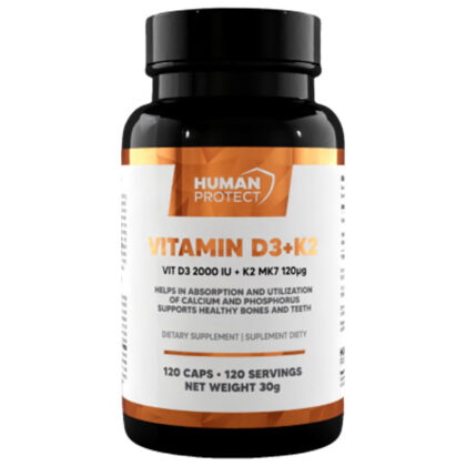 Human Protect D3 + K2 120 softgels