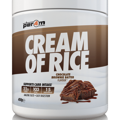 Per4m cream of rice chocolate brownie batter