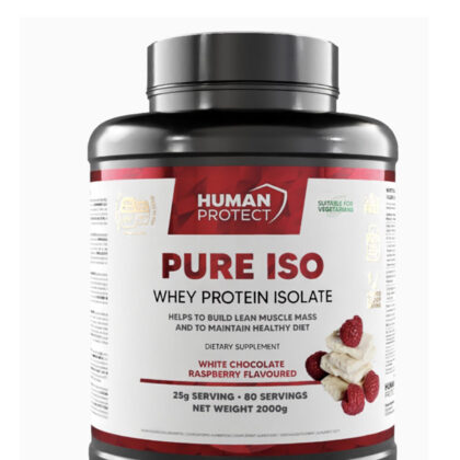 Human Pure iso 2000g white chocolate raspberry